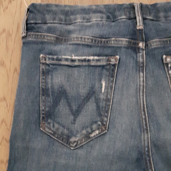 Mother Jeans THE LOOKER Where Is My Mind Distressed Wash Women 28 - Picture 11 of 16